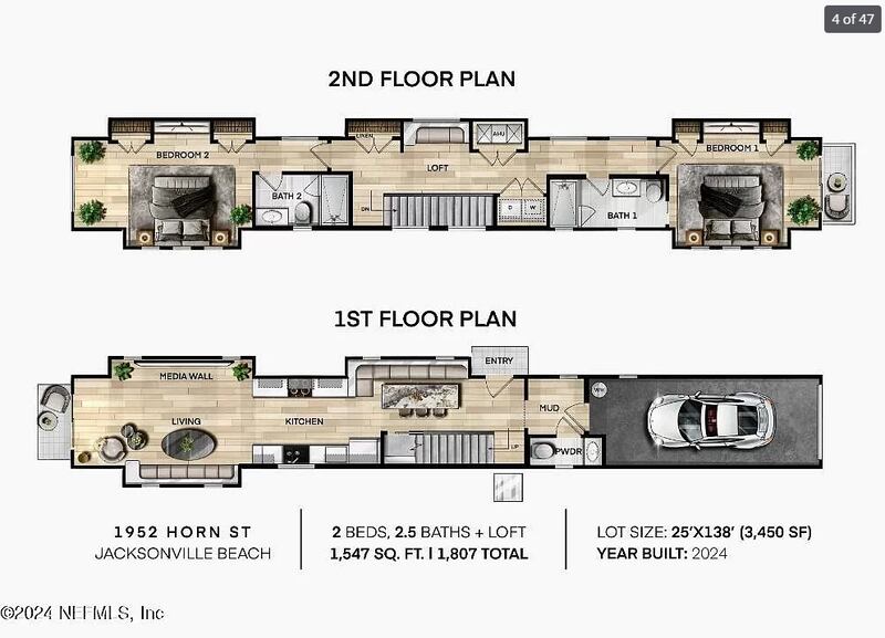 The popular website Zillow Gone Wild says it “is THE place to catch the most interesting homes across America” and likes to have fun with the wacky real estate listings people submit online. On Thursday, it featured the 1,547 square-foot Jax Beach skinny home selling for $619,000.