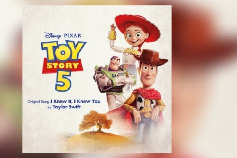 Taylor Swift tops UK chart with 'Toy Story 5' song, says she had Randy Newman's 'blessing' to write it